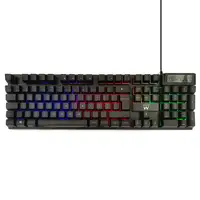 Ewent PL3319 teclado Juego USB QWERTY Portugués Negro
