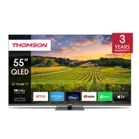 Televisor QLED 55'' 4K Ultra HD Gris Smart 55QG5C14 THOMSON