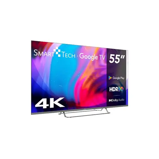 Smart-Tech 55UG02V Televisor 139,7 cm (55") 4K Ultra HD Smart TV Wifi Gris 260 cd