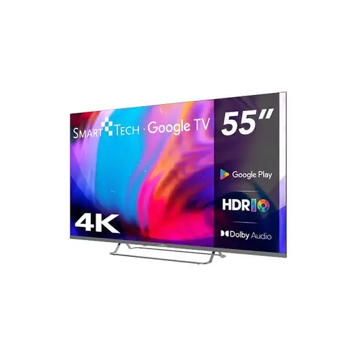 Smart-Tech 55UG02V Televisor 139,7 cm (55") 4K Ultra HD Smart TV Wifi Gris 260 cd