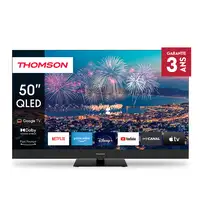 Televisor QLED 50'' 4K Ultra HD Negro Smart 50QG6C14 THOMSON