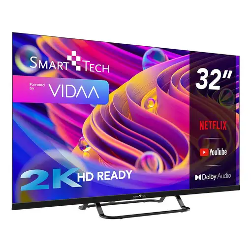 Televisor DLED 32'' HD Negro Smart 32HV02V SMART-TECH