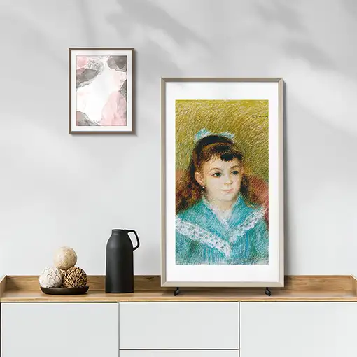 Televisor QLED 32'' Full HD Negro Smart QE32LS03CBUXZT SAMSUNG