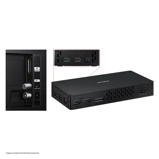 Televisor QLED 32'' Full HD Negro Smart QE32LS03CBUXZT SAMSUNG