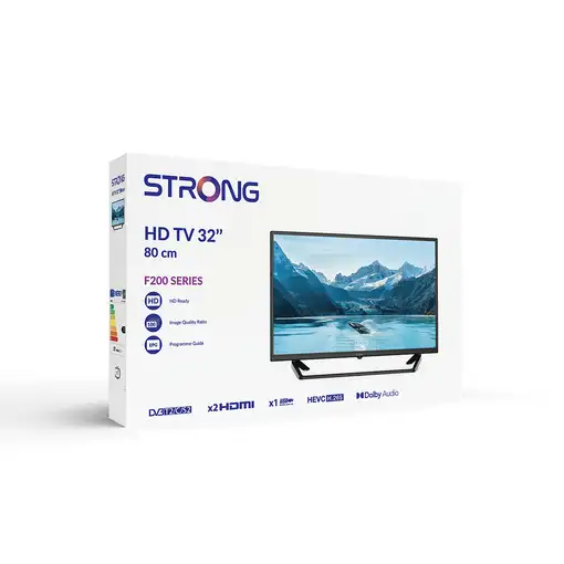 Televisor LCD 32'' HD Negro 32HF2003C STRONG