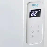 Cecotec 05376 calefactor eléctrico Interior Blanco 2000 W Convector