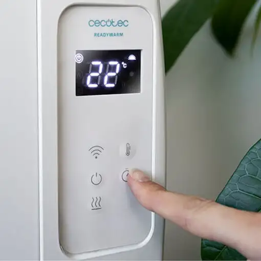 Cecotec 05376 calefactor eléctrico Interior Blanco 2000 W Convector