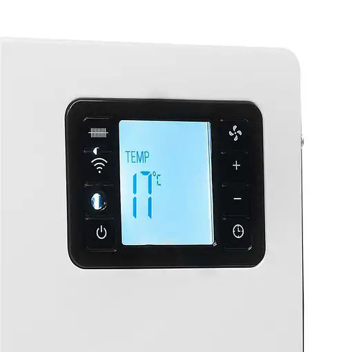 Tristar KA-5819 calefactor eléctrico Interior Negro, Blanco 2000 W Convector