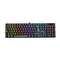 Krom Kasic teclado Juego USB QWERTY Inglés Negro
