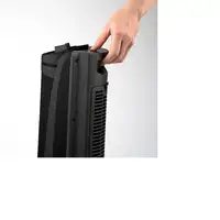 Black & Decker BXSH2002E calefactor eléctrico Interior Negro 2000 W Ventilador elé