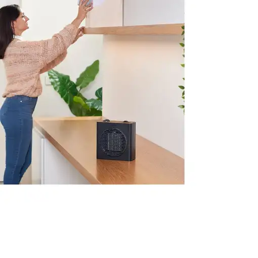 Black & Decker BXSH1500E calefactor eléctrico Interior Negro 1500 W Ventilador elé
