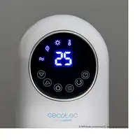 Cecotec Ready Warm 10100 Smart Ceramic Interior Blanco 2200 W Ventilador eléctrico