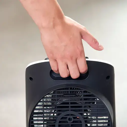 Black & Decker BXFSH2000E calefactor eléctrico Interior Negro, Blanco 2000 W Venti