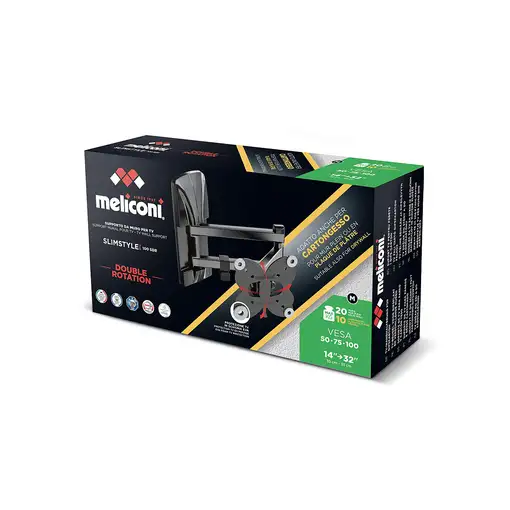 Meliconi SLIMSTYLE PLUS 100 SDR CG 81,3 cm (32'') Negro