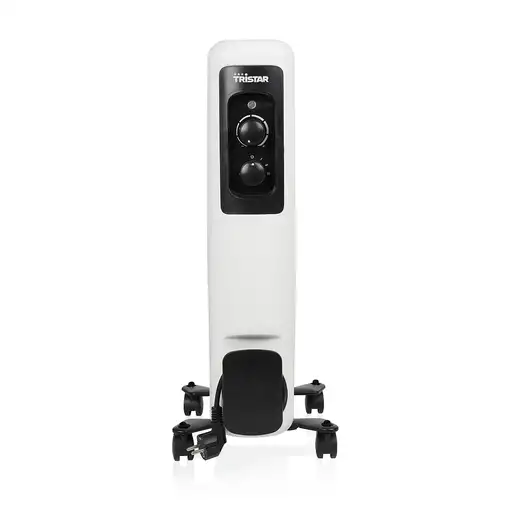 Tristar KA-5177 calefactor eléctrico Interior Negro, Blanco 1500 W Radiador de ace