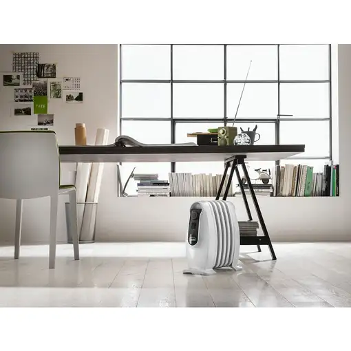 De’Longhi TRNS0505M calefactor eléctrico Interior Blanco 500 W Radiador de aceite
