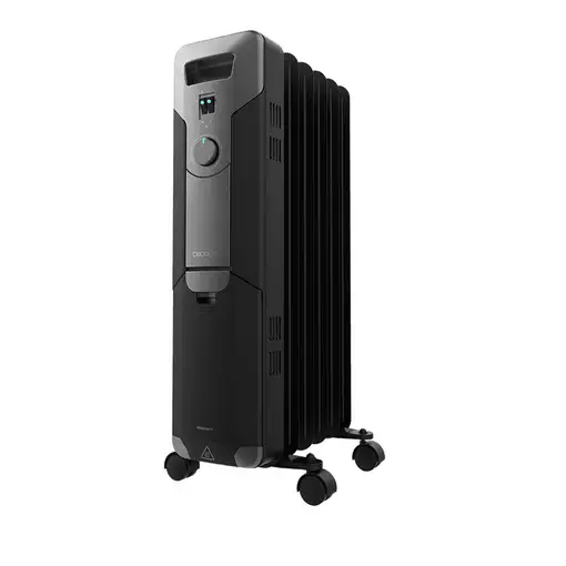 Cecotec 07801 calefactor eléctrico Interior Negro 1000 W Radiador de aceite eléctr