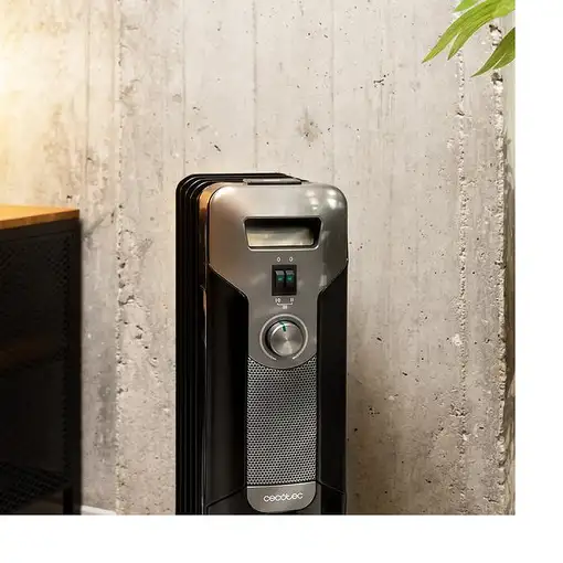 Cecotec 07801 calefactor eléctrico Interior Negro 1000 W Radiador de aceite eléctr