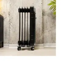 Cecotec 07801 calefactor eléctrico Interior Negro 1000 W Radiador de aceite eléctr