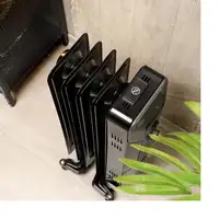 Cecotec 07801 calefactor eléctrico Interior Negro 1000 W Radiador de aceite eléctr