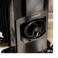 Cecotec 07801 calefactor eléctrico Interior Negro 1000 W Radiador de aceite eléctr