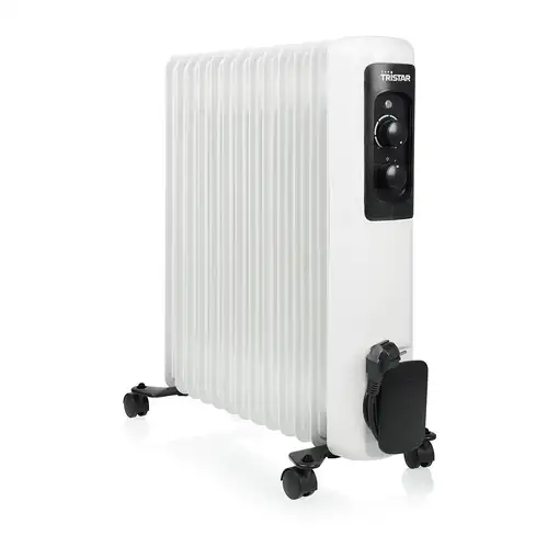 Tristar KA-5183 calefactor eléctrico Interior Blanco 2500 W Radiador de aceite elé