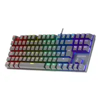 Mars Gaming MK80 Negro, Teclado Gaming Mecánico TKL FRGB, Antighosting, Switch Mec