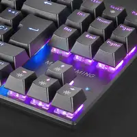Mars Gaming MK80 Negro, Teclado Gaming Mecánico TKL FRGB, Antighosting, Switch Mec