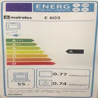 Meireles E 603 X cocina Cocina independiente Eléctrico Halógeno Acero inoxidable