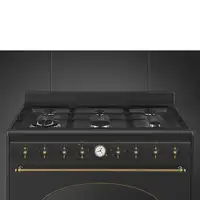 Smeg Coloniale CO96GMA9 cocina Cocina familiar tipo industrial Eléctrico Encimera
