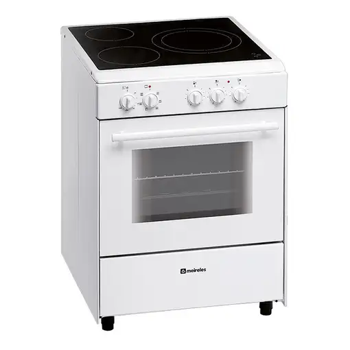 Meireles E 603 W cocina Cocina independiente A Eléctrico Cerámico Blanco