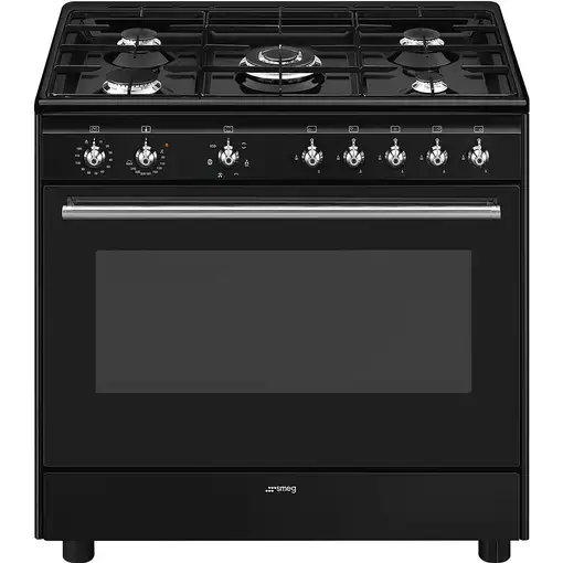 Smeg Concert CX91GMBL cocina Cocina familiar tipo industrial Eléctrico Encimera d