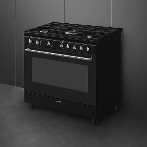 Smeg Concert CX91GMBL cocina Cocina familiar tipo industrial Eléctrico Encimera d