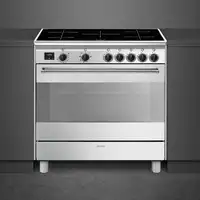 Smeg Concert BG91IX2 cocina Cocina familiar tipo industrial Eléctrico Con placa de