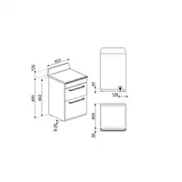 Smeg Victoria TR62IP2 cocina Cocina independiente Eléctrico Con placa de inducción