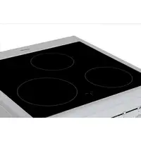 Corbero CCSF503VW cocina Cocina independiente Eléctrico Cerámico Blanco