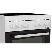 Corbero CCSF503VW cocina Cocina independiente Eléctrico Cerámico Blanco