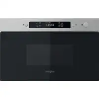 Whirlpool Microwaves Acero inoxidable Solo microondas Integrado 22 L 750 W