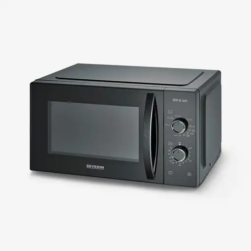 Microondas combinado Encimera 25 L 800 W negro MW 7785 SEVERIN