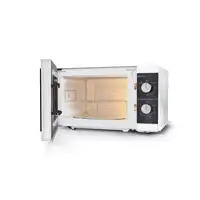 Sharp YC-MG01E-W microondas Negro, Blanco Microondas con grill Encimera 20 L 800 W