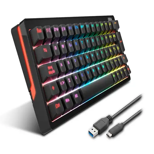 Krom Kreator teclado Juego USB Negro