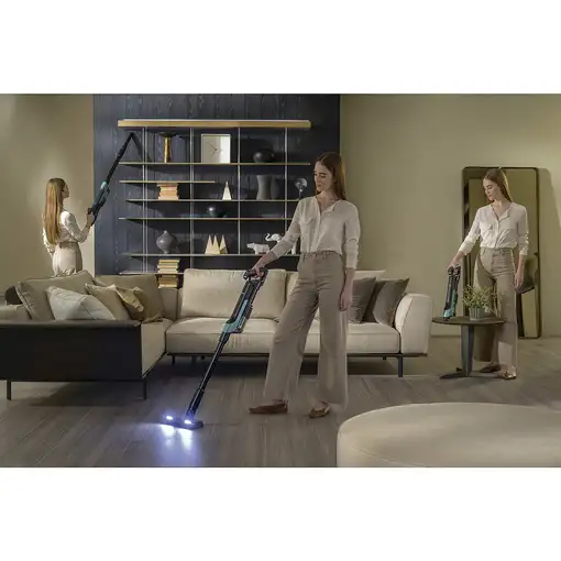 Hoover HF201P 011 Aspiradora escoba Batería Secar EPA Sin bolsa 1 L 195 W Azul