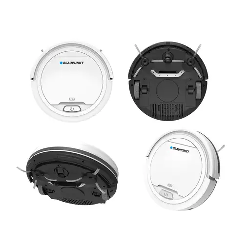 Blaupunkt RVC201 aspiradora robotizada 0,5 L Sin bolsa Blanco