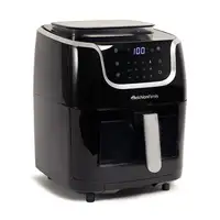 Melchioni GIOIA Sencillo 6,5 L Independiente 1700 W Freidora de aire caliente Negr