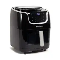 Melchioni GIOIA Sencillo 6,5 L Independiente 1700 W Freidora de aire caliente Negr
