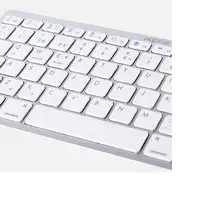 Approx APPMX300BTS teclado Oficina Bluetooth QWERTY Español Plata