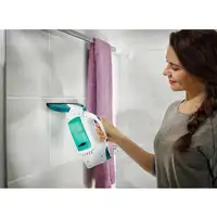 Leifheit 51003 limpiador eléctrico ventana Azul, Blanco