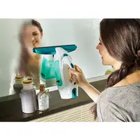Leifheit 51003 limpiador eléctrico ventana Azul, Blanco