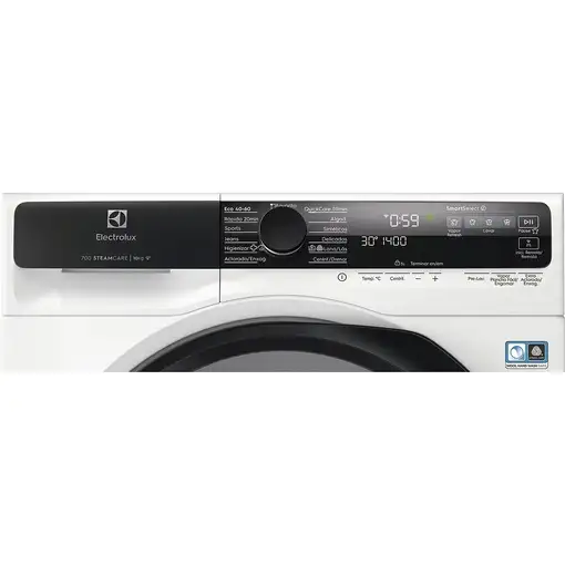 Lavadora carga frontal 10 kg 1400 RPM Blanco 914 475 006 ELECTROLUX