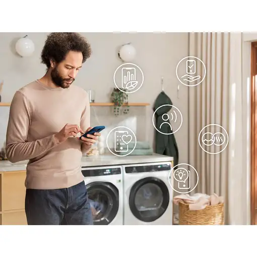 Lavadora carga frontal 10 kg 1400 RPM Blanco 914 475 006 ELECTROLUX